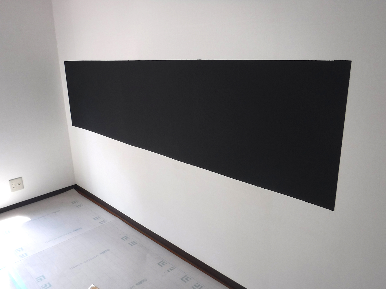 うたたね建築デザイン室 戸建住宅 リノベーション 黒板塗装